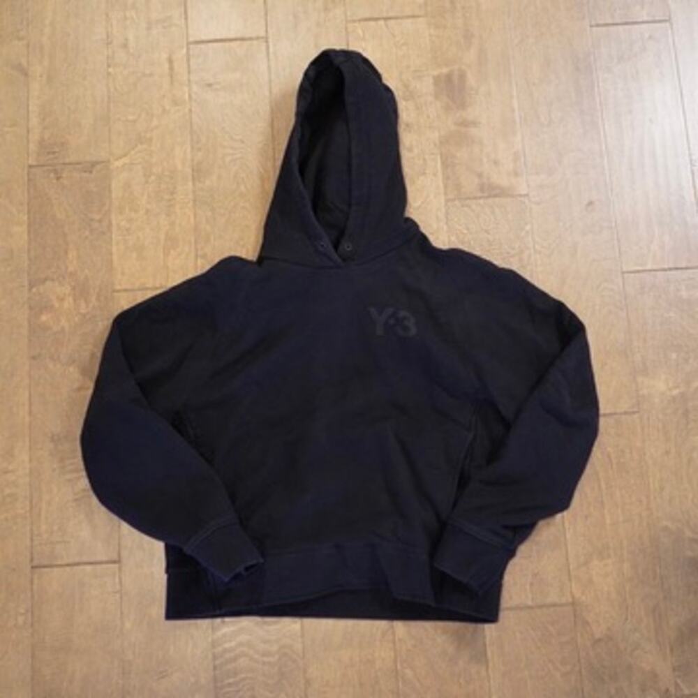 Adidas Y-3 Yohji Yamamoto Classic Chest Logo Hoodie Black GV2799 Cotton Medoum